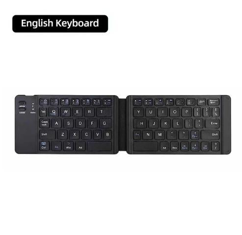 Mini teclado sem fio dobrável Bluetooth portátil universal com touchpad para Windows Android IOS Tablet iPad